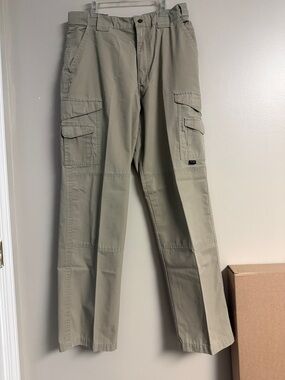 Men's Cargo Pants in Light Khaki — Classic Utility Fit